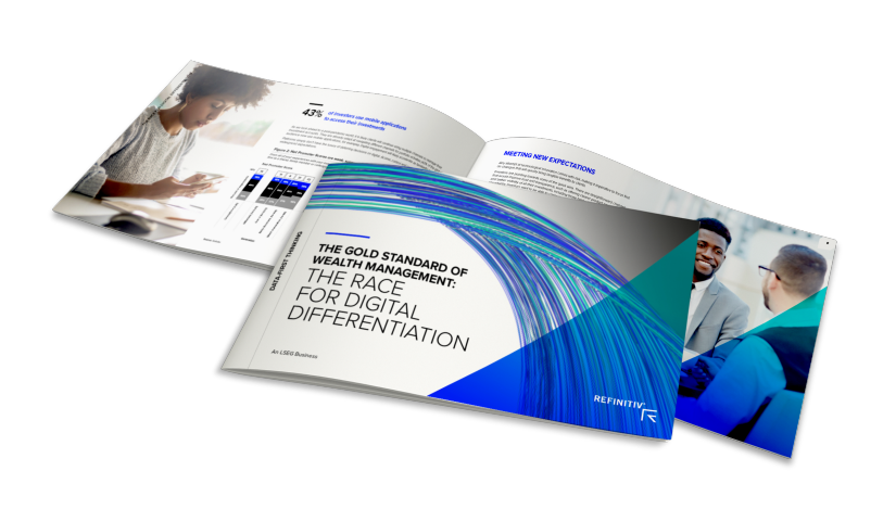 Report cover of the race for digital differentiation.